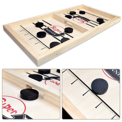 Fast Sling Puck Game | Table Hockey Challenge - Katchy Vibez