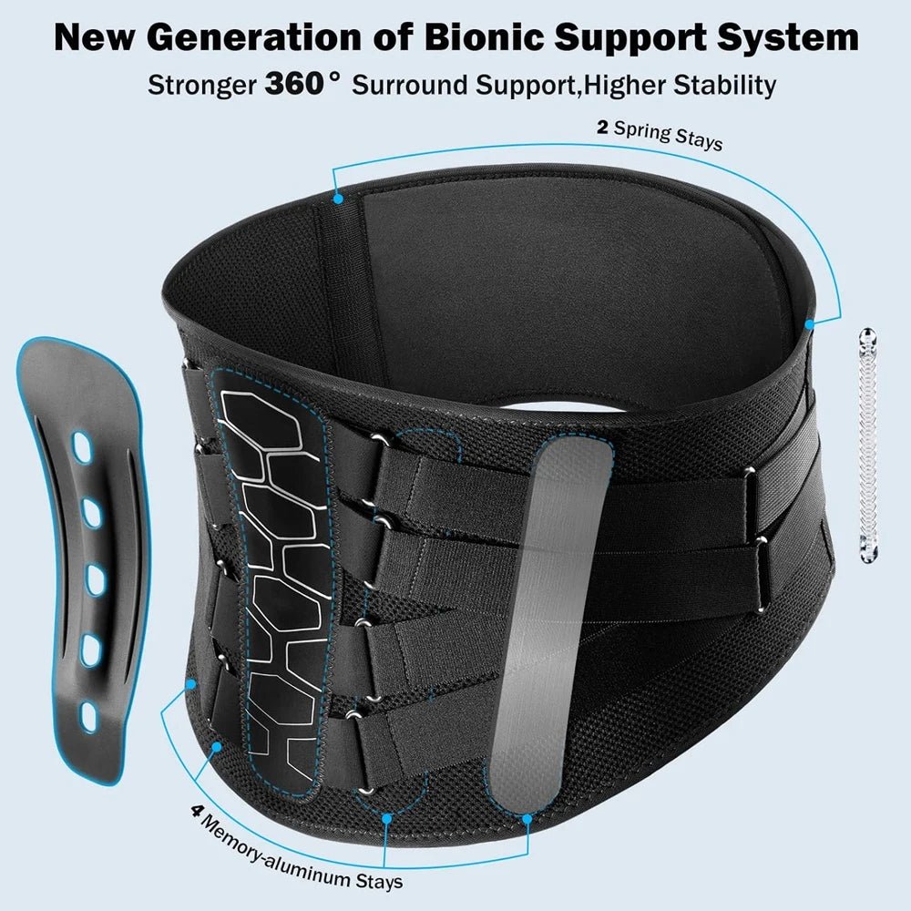 FlexiSpine™ – Advanced Lumbar Back Brace - Katchy Vibez