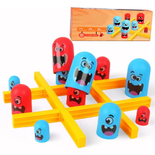 Funny Tic Tac Toe Battle Game | Stacking Strategy & Monster Fun - Katchy Vibez