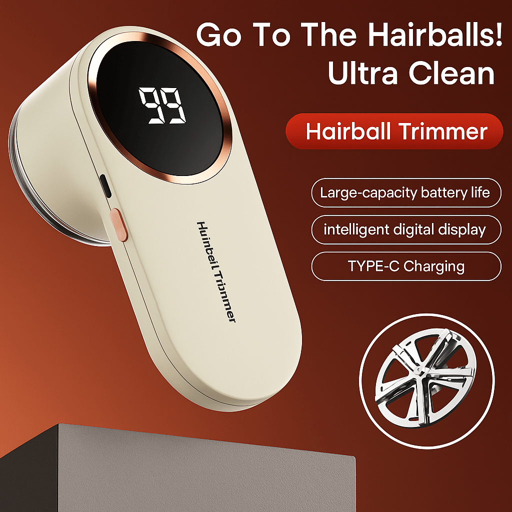FuzzAway™ – LED Smart Fabric Shaver - Katchy Vibez