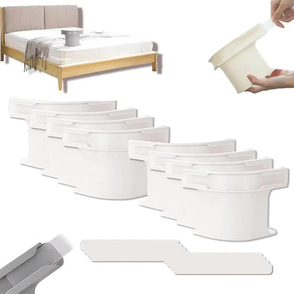 Heavy - Duty Bed Sheet Holder Clips | Anti - Slip Grippers for Fitted Sheets - Katchy Vibez