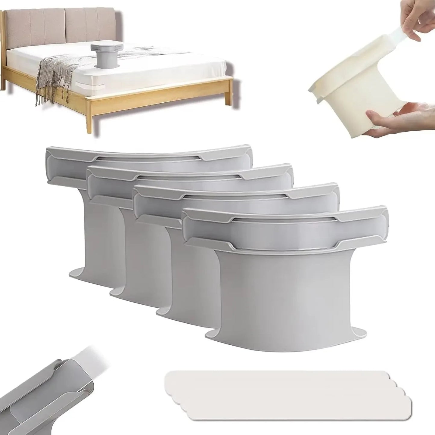 Heavy - Duty Bed Sheet Holder Clips | Anti - Slip Grippers for Fitted Sheets - Katchy Vibez