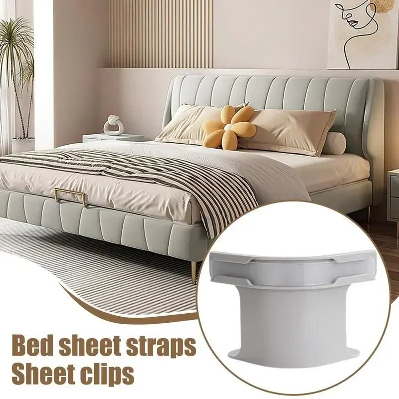 Heavy - Duty Bed Sheet Holder Clips | Anti - Slip Grippers for Fitted Sheets - Katchy Vibez