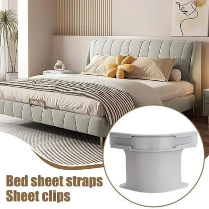 Heavy - Duty Bed Sheet Holder Clips | Anti - Slip Grippers for Fitted Sheets - Katchy Vibez