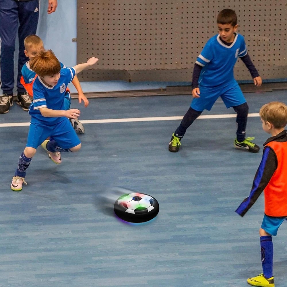 🔗Hover Soccer Ball with LED Lights – Indoor Levitating Sports Toy for Kids - Katchy Vibez