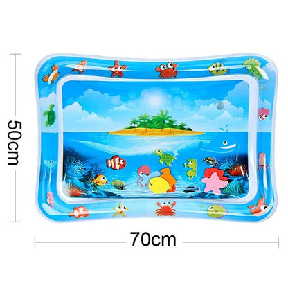 Inflatable Tummy Time Baby Play Mat | Sensory Splash Fun - Katchy Vibez