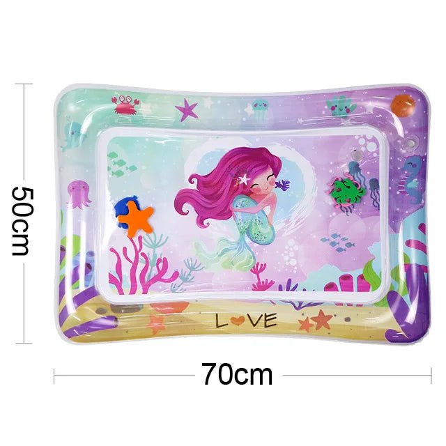 Inflatable Tummy Time Baby Play Mat | Sensory Splash Fun - Katchy Vibez