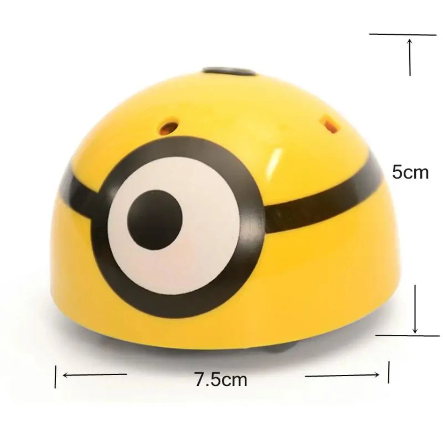Interactive Cat Toy Ball – Smart Escaping Teaser with Lights & Sound - Katchy Vibez