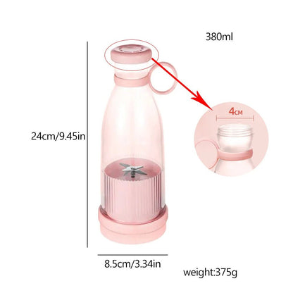 JuiceMate™ – Portable USB Rechargeable Juicer Bottle - Katchy Vibez
