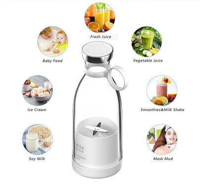JuiceMate™ – Portable USB Rechargeable Juicer Bottle - Katchy Vibez