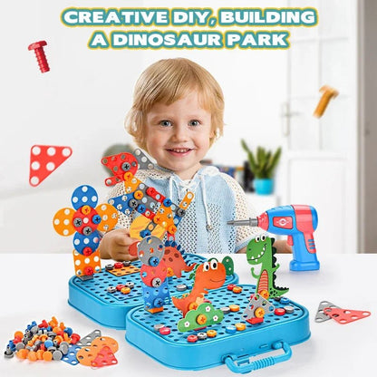 Kids DIY Drill Toolbox Set | Construction Fun for Creative Builders - Katchy Vibez