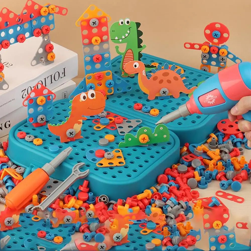 Kids DIY Drill Toolbox Set | Construction Fun for Creative Builders - Katchy Vibez