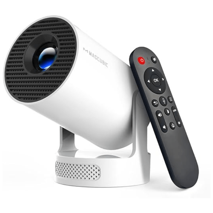 Magcubic HY300 Portable Mini Projector | 4K Support & Android 11 - Katchy Vibez
