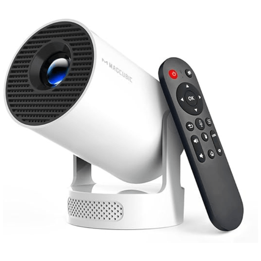 Magcubic HY300 Portable Mini Projector | 4K Support & Android 11 - Katchy Vibez