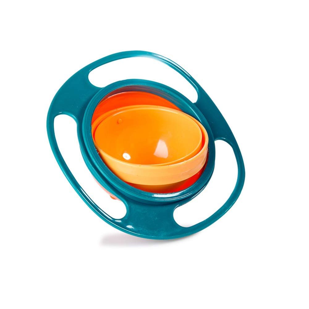 🔗Magic Gyro Bowl – 360° Spill Resistant Snack Bowl for Kids - Katchy Vibez