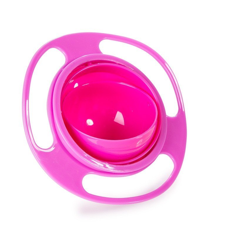 🔗Magic Gyro Bowl – 360° Spill Resistant Snack Bowl for Kids - Katchy Vibez