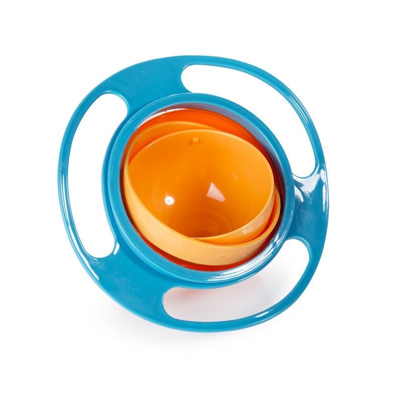 🔗Magic Gyro Bowl – 360° Spill Resistant Snack Bowl for Kids - Katchy Vibez