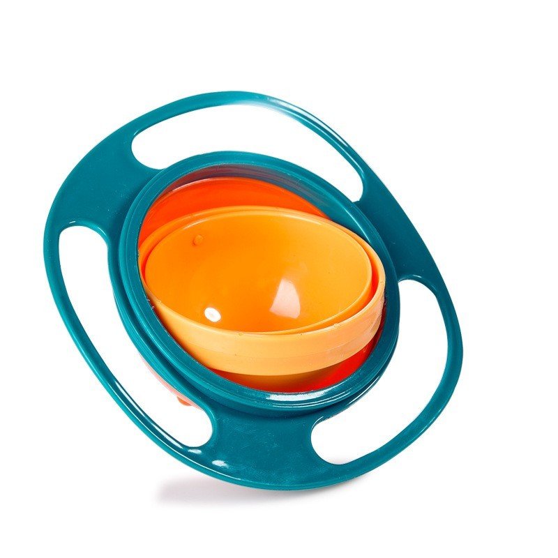 🔗Magic Gyro Bowl – 360° Spill Resistant Snack Bowl for Kids - Katchy Vibez