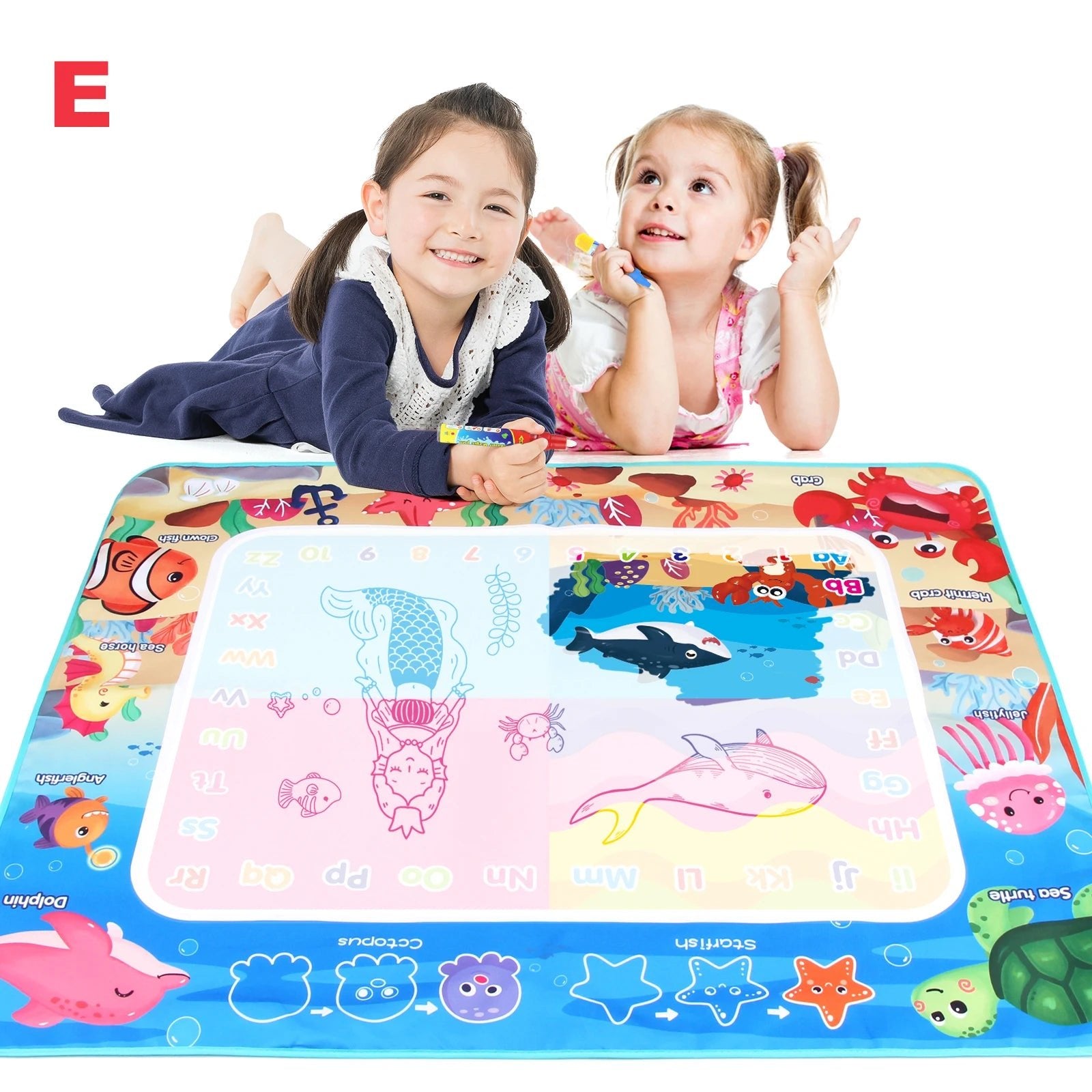 Magical Water Drawing Mat | Mess - Free Creativity for Kids - Katchy Vibez