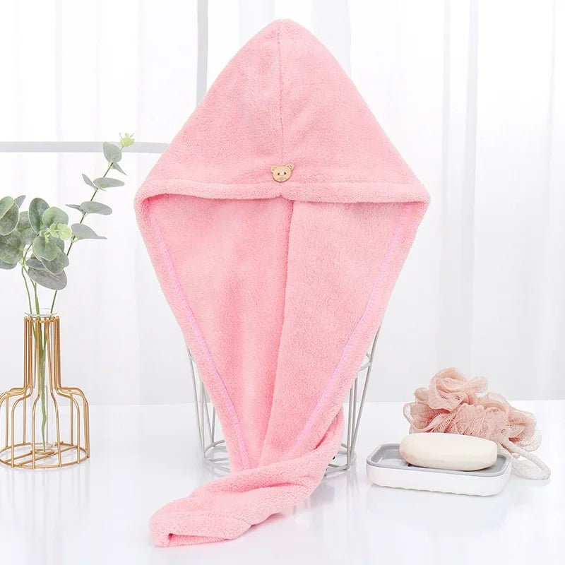 🔗Microfiber Fast Hair Drying Towel - Katchy Vibez