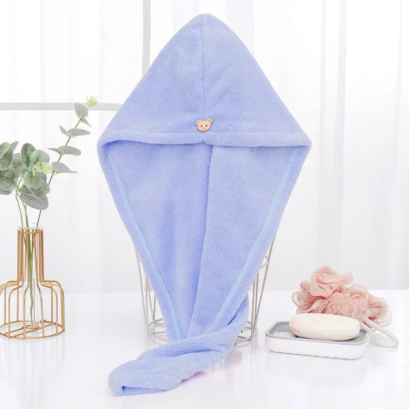 🔗Microfiber Fast Hair Drying Towel - Katchy Vibez