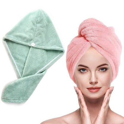 Microfiber Fast Hair Drying Towel - Katchy Vibez
