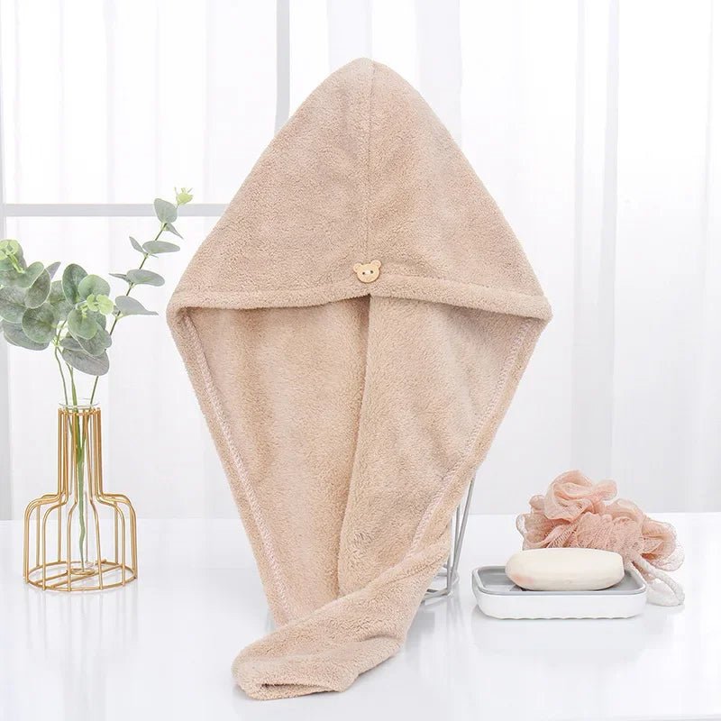 🔗Microfiber Fast Hair Drying Towel - Katchy Vibez