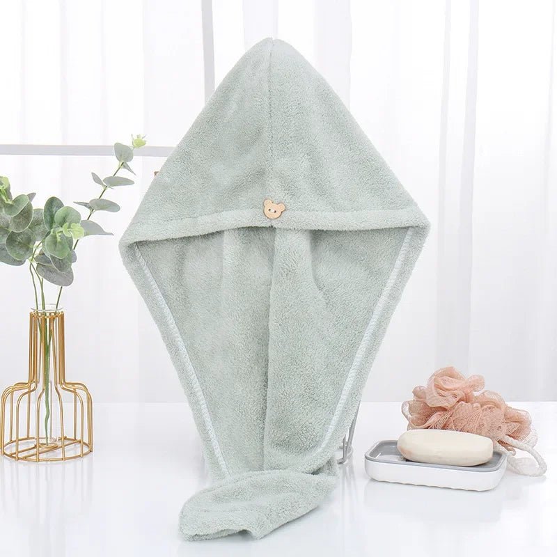 🔗Microfiber Fast Hair Drying Towel - Katchy Vibez