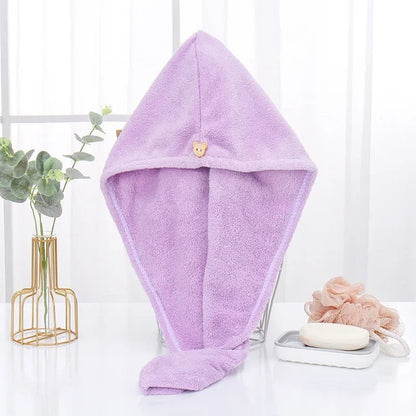 🔗Microfiber Fast Hair Drying Towel - Katchy Vibez