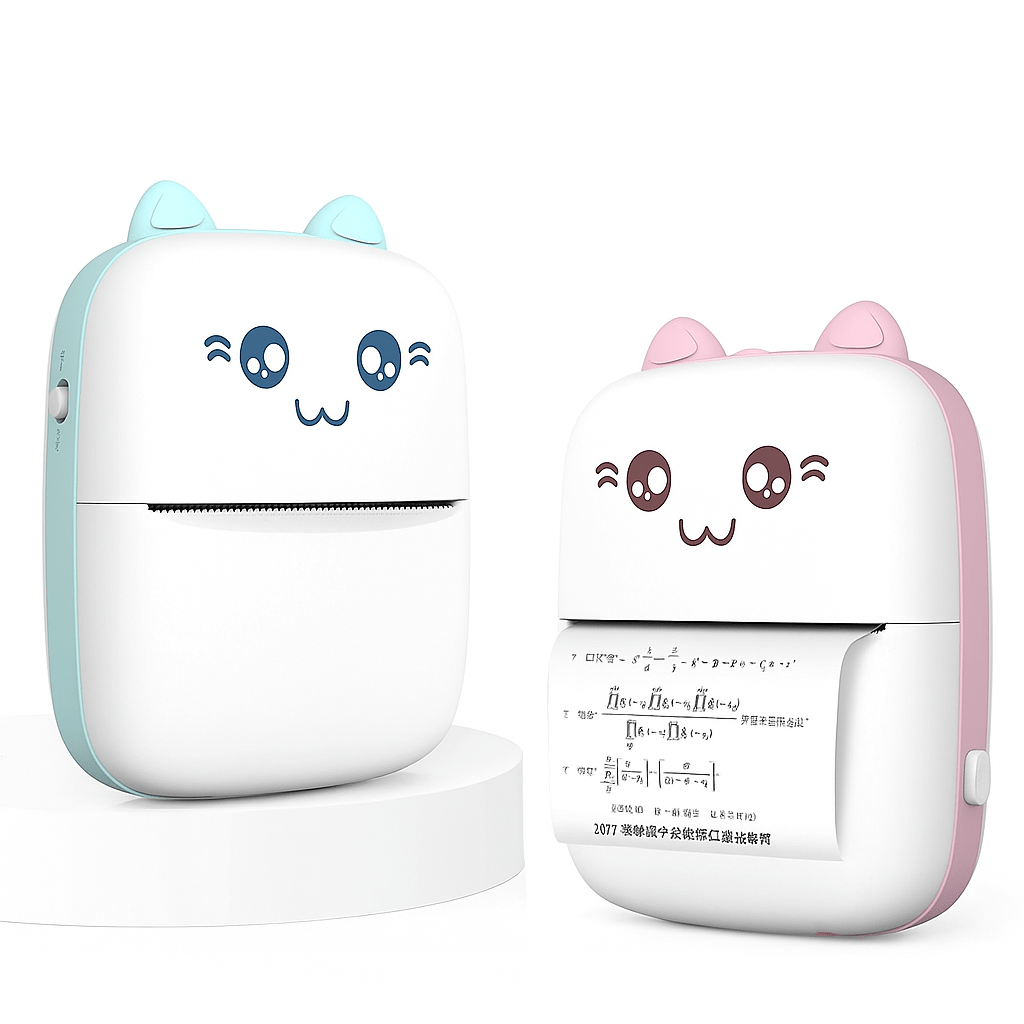 Mini Bluetooth Thermal Printer for Labels, Memos & Photos - Katchy Vibez