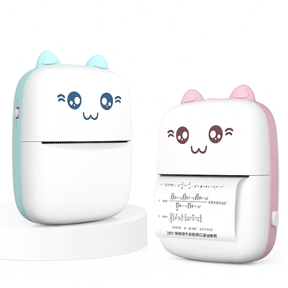 Mini Bluetooth Thermal Printer for Labels, Memos & Photos - Katchy Vibez