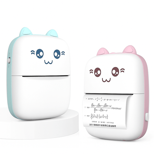 Mini Bluetooth Thermal Printer for Labels, Memos & Photos - Katchy Vibez