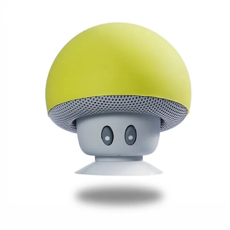 Mini Mushroom Bluetooth Speaker | Waterproof, Hands - Free, Phone Holder - Katchy Vibez