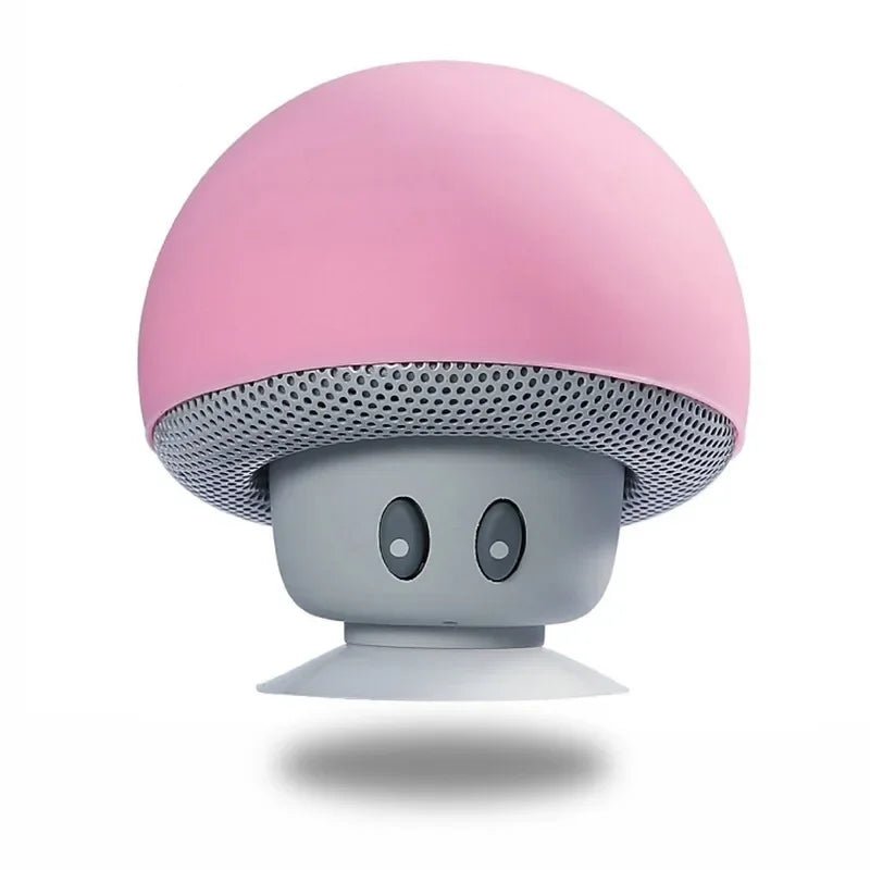Mini Mushroom Bluetooth Speaker | Waterproof, Hands - Free, Phone Holder - Katchy Vibez
