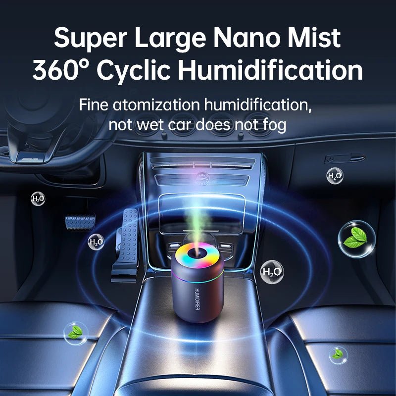 Mini Ultrasonic Humidifier | Breathe Better. Anywhere. - Katchy Vibez