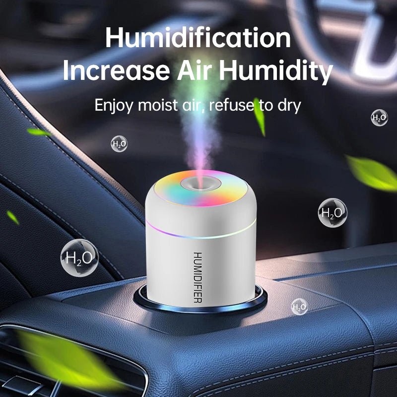 Mini Ultrasonic Humidifier | Breathe Better. Anywhere. - Katchy Vibez