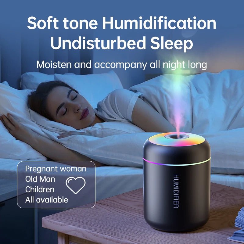 Mini Ultrasonic Humidifier | Breathe Better. Anywhere. - Katchy Vibez