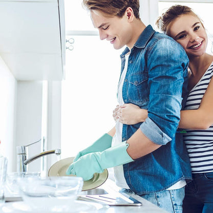 Multifunction Magic Silicone Dish Washing Gloves - Katchy Vibez