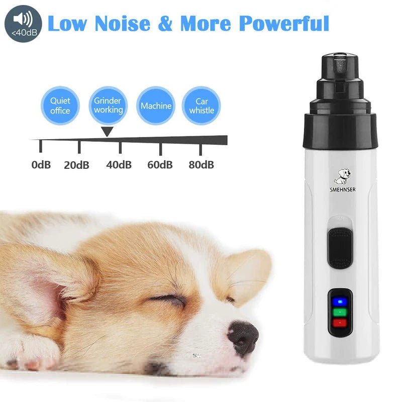 PawPerfect™ – Rechargeable Nail Grinder for Dogs & Cats - Katchy Vibez