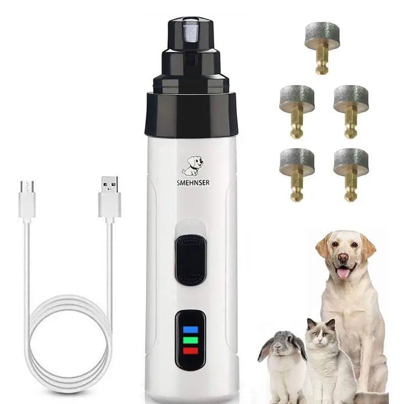 PawPerfect™ – Rechargeable Nail Grinder for Dogs & Cats - Katchy Vibez