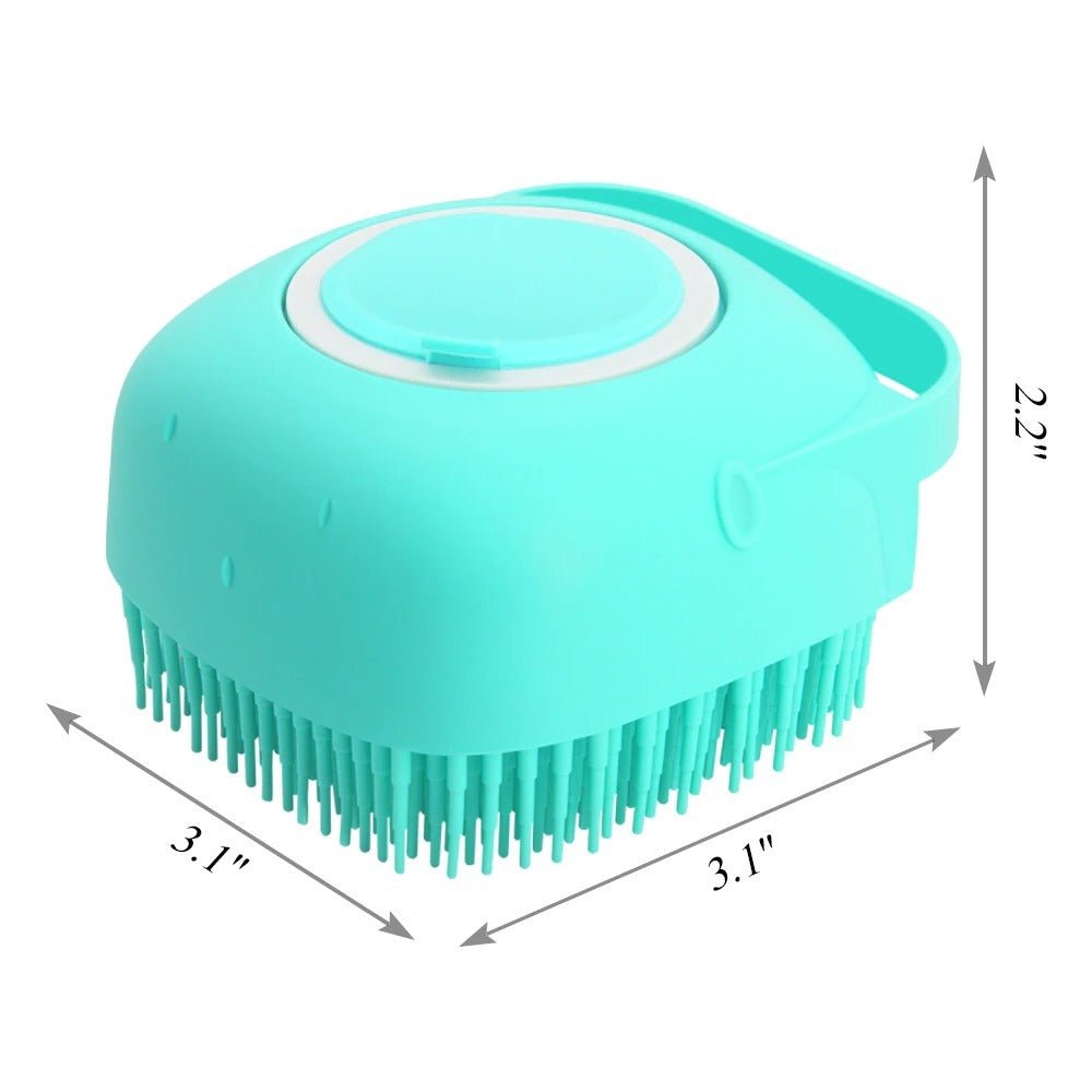 Pet Bathing Brush – Grooming + Massage + Shampoo in One - Katchy Vibez