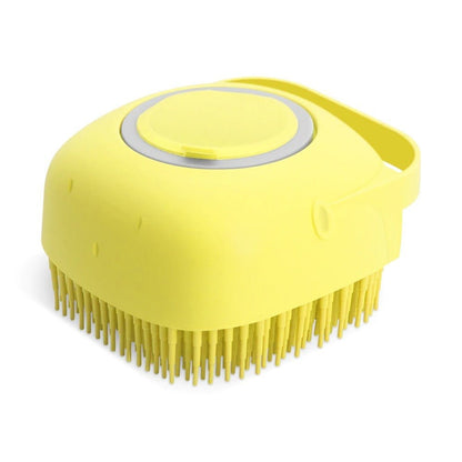 Pet Bathing Brush – Grooming + Massage + Shampoo in One - Katchy Vibez