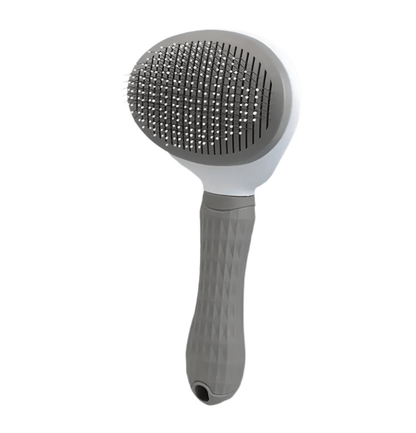 Pet Grooming Brush | One - Click Self - Cleaning Design - Katchy Vibez