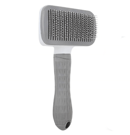 Pet Grooming Brush | One - Click Self - Cleaning Design - Katchy Vibez