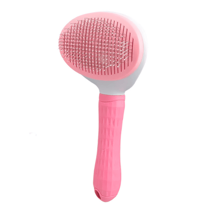 Pet Grooming Brush | One - Click Self - Cleaning Design - Katchy Vibez