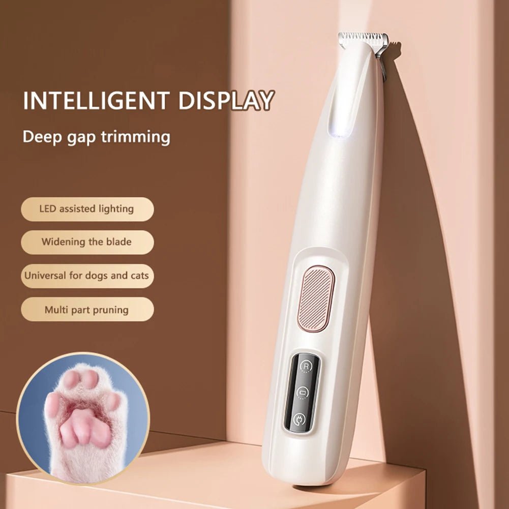 🔗Portable Dog Paw Hair Trimmer | Precise Grooming Made Easy - Katchy Vibez