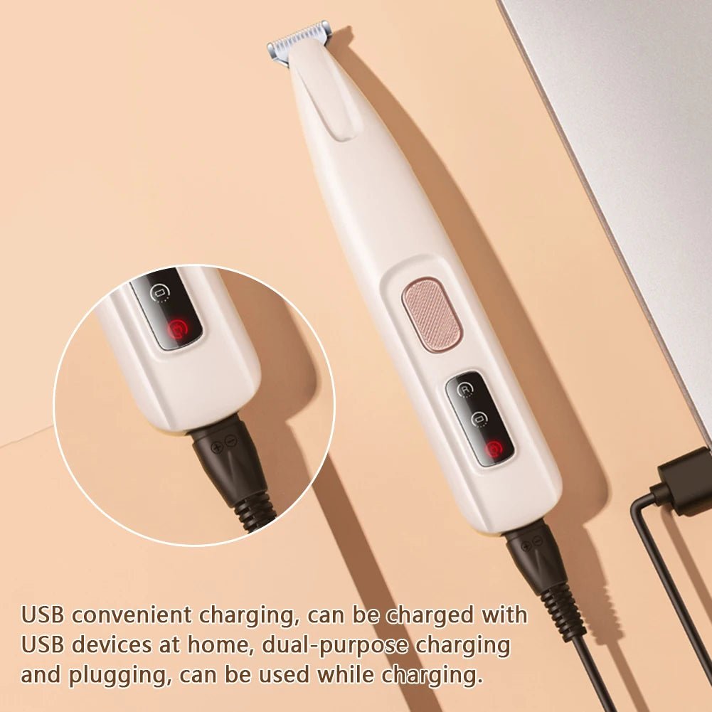 🔗Portable Dog Paw Hair Trimmer | Precise Grooming Made Easy - Katchy Vibez
