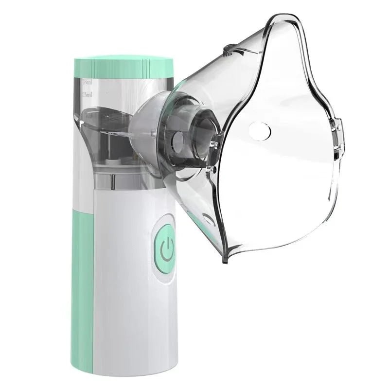 🔗Portable Mesh Nebulizer – Auto - Cleaning for Adults & Kids - Katchy Vibez