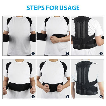 PosturePro™ – Premium Back Posture Corrector - Katchy Vibez
