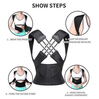 PosturePro™ – Premium Back Posture Corrector - Katchy Vibez